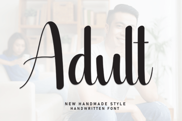 Adult Font: A Sophisticated Typeface for Modern Editorial Design