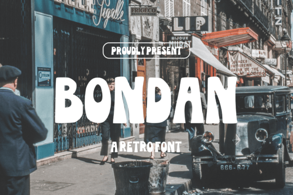 Bondan: A Bold Display Font That Elevates Small Business Branding
