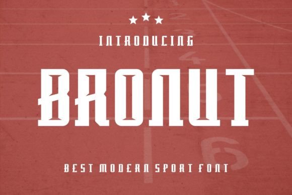 Bronut: A Bold Serif Font for Handmade Labels, Invitations & Packaging