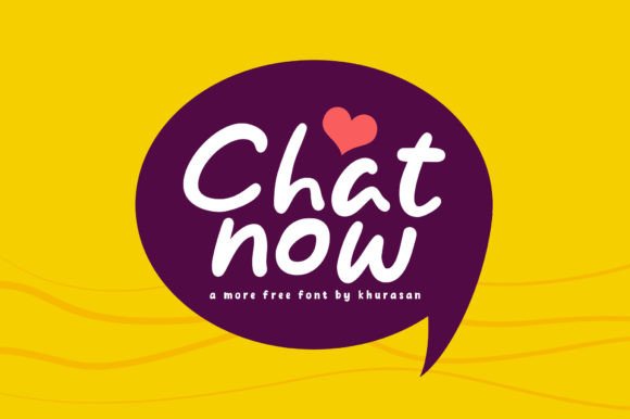 Chatnow: A Cute Display Font That Elevates Web Typography
