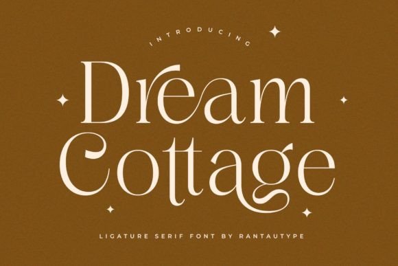 Dream Cottage Font: Elevating Brand Elegance for Small Businesses