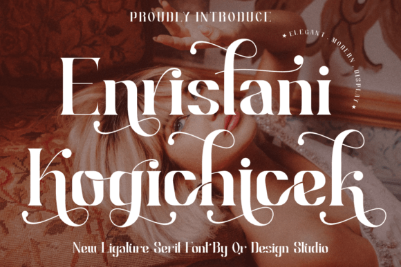 Enristani Kogichicek: A Bold Serif Font That Elevates Handmade Branding