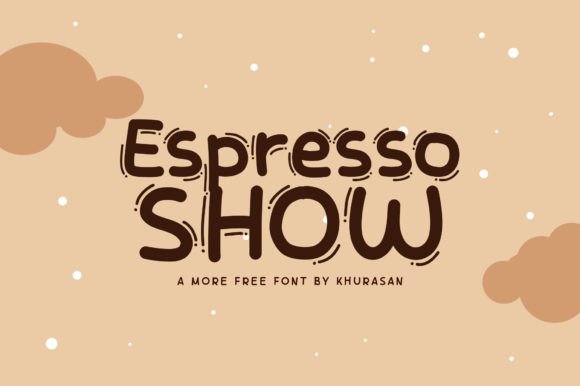 Espresso Show: A Bold Display Font for Modern Web Design