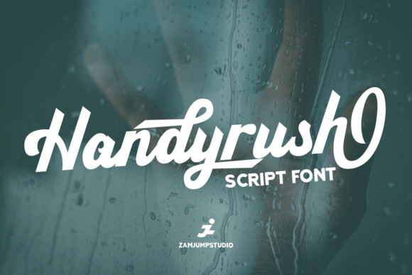 Handyrush: A Retro Script Font for Modern Web Design
