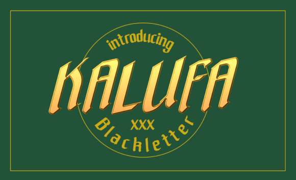 Kalufa: The Vintage Font That Gave My Brand a Polished Look