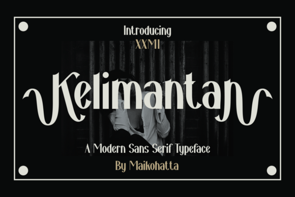 Kelimantan Font: A Bold Sans Serif for Modern Branding Projects