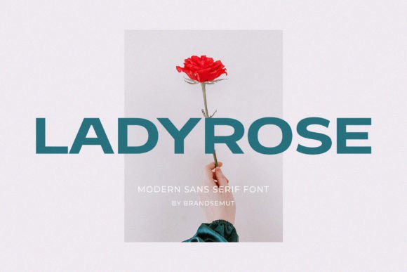 Ladyrose: A Modern Sans Serif Font for Cohesive Branding