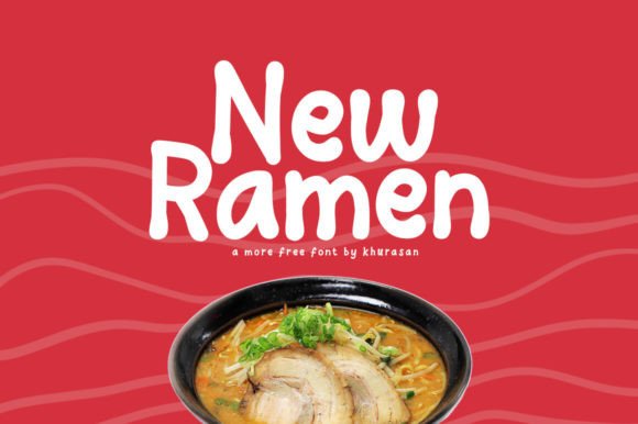 New Ramen: A Cute Handwritten Font for Modern Web Design