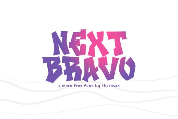 Next Bravo: A Modern Graffiti Font for Bold Branding and Creative Design