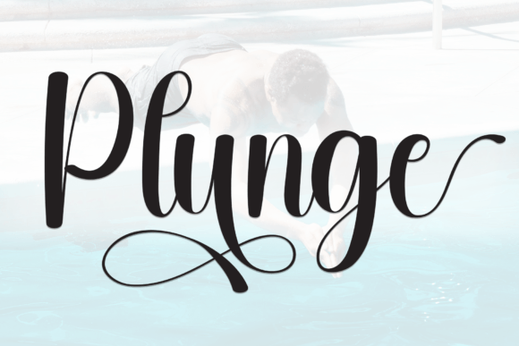 Plunge: A Sweet, Handwritten Font for Warm Editorial Design