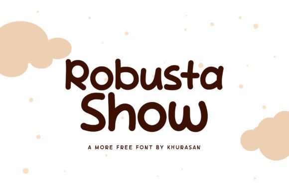 Robusta Show: A Stylish Display Font for Editorial Design