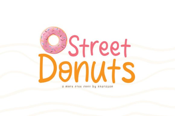 Street Donuts Font: Sweetening Up My Handmade Product Designs
