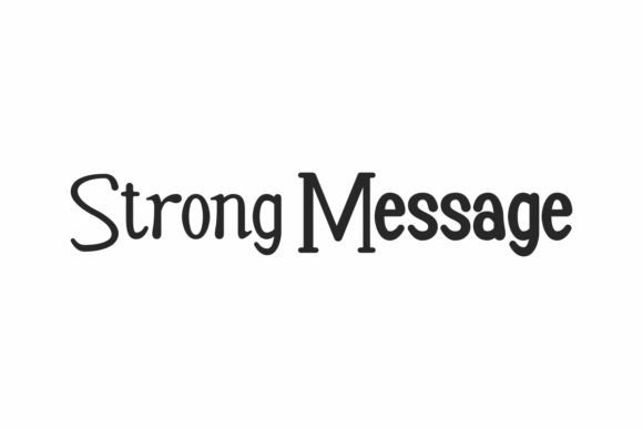 Strong Message Font: A Bold Choice for Campaign Typography