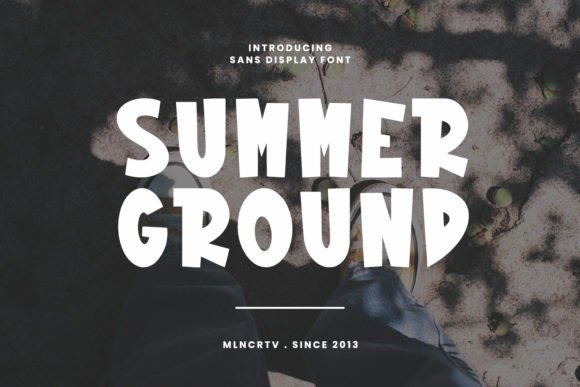 Summer Ground: A Modern Sans Serif Font for Scroll-Stopping Digital Content
