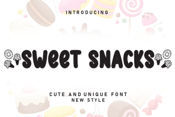 Sweet Snacks: A Handwritten Font That Brings Charm to Crafted Goods