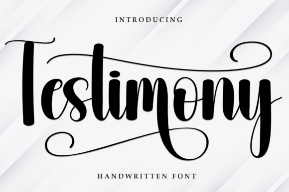 Testimony: A Designer’s Take on This Script Amp Typeface
