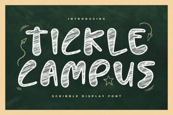 Tickle Campus: How a Scribble Display Font Boosted Our Campaign Visuals